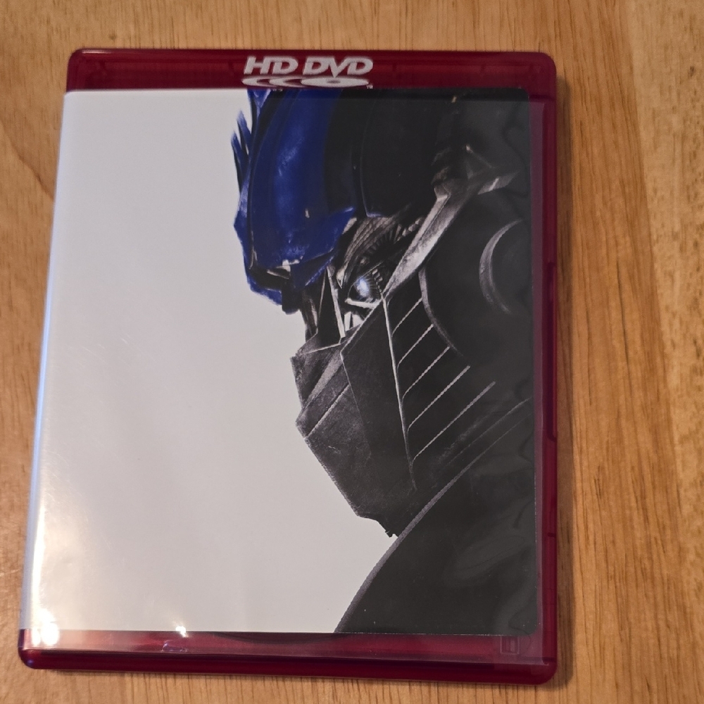 HD DVD Transformers with Blue and Black Cover
